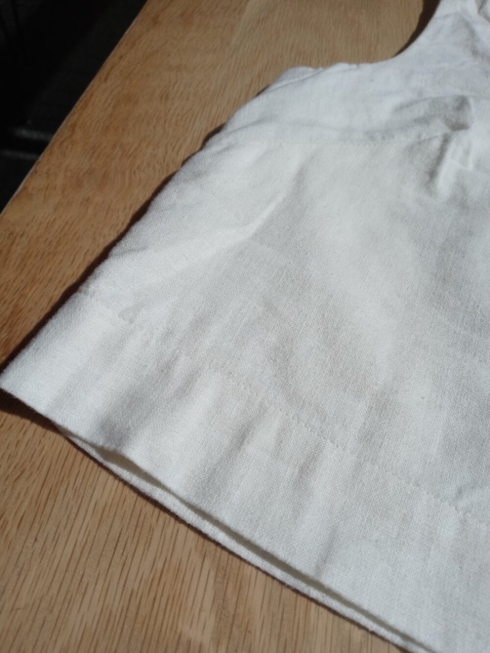ABERCROMBIE & FITCH linen blend square neck top (S) - Picture 10 of 13